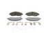Wagner QC1378 Disc Brake Pad Set Wagner Brake ThermoQuiet QC1378 Ceramic Disc Brake Pad Set