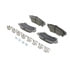 Wagner QC1391 Disc Brake Pad Set Wagner Brake ThermoQuiet QC1391 Ceramic Disc Brake Pad Set