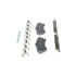 Wagner QC1391 Disc Brake Pad Set Wagner Brake ThermoQuiet QC1391 Ceramic Disc Brake Pad Set