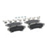 Wagner QC1391 Disc Brake Pad Set Wagner Brake ThermoQuiet QC1391 Ceramic Disc Brake Pad Set