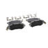 Wagner QC1539 Disc Brake Pad Set Wagner Brake ThermoQuiet QC1539 Ceramic Disc Brake Pad Set