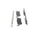 Wagner QC1602 Disc Brake Pad Set Wagner Brake ThermoQuiet QC1602 Ceramic Disc Brake Pad Set