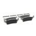 Wagner QC1602 Disc Brake Pad Set Wagner Brake ThermoQuiet QC1602 Ceramic Disc Brake Pad Set