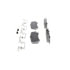 Wagner QC1640A Disc Brake Pad Set Wagner Brake ThermoQuiet QC1640A Ceramic Disc Brake Pad Set