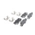 Wagner QC1659 Disc Brake Pad Set Wagner Brake ThermoQuiet QC1659 Ceramic Disc Brake Pad Set