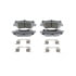 Wagner QC1659 Disc Brake Pad Set Wagner Brake ThermoQuiet QC1659 Ceramic Disc Brake Pad Set