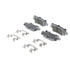 Wagner QC1659 Disc Brake Pad Set Wagner Brake ThermoQuiet QC1659 Ceramic Disc Brake Pad Set