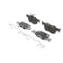 Wagner QC1665 Disc Brake Pad Set Wagner Brake ThermoQuiet QC1665 Ceramic Disc Brake Pad Set