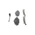 Wagner QC1760 Disc Brake Pad Set Wagner Brake ThermoQuiet QC1760 Ceramic Disc Brake Pad Set