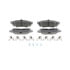 Wagner QC1805 Disc Brake Pad Set Wagner Brake ThermoQuiet QC1805 Ceramic Disc Brake Pad Set