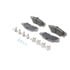 Wagner QC1805 Disc Brake Pad Set Wagner Brake ThermoQuiet QC1805 Ceramic Disc Brake Pad Set
