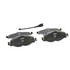 Wagner QC1760 Disc Brake Pad Set Wagner Brake ThermoQuiet QC1760 Ceramic Disc Brake Pad Set