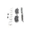 Wagner QC1806 Disc Brake Pad Set Wagner Brake ThermoQuiet QC1806 Ceramic Disc Brake Pad Set