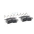 Wagner QC1805 Disc Brake Pad Set Wagner Brake ThermoQuiet QC1805 Ceramic Disc Brake Pad Set