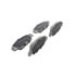 Wagner QC1846 Disc Brake Pad Set Wagner Brake ThermoQuiet QC1846 Ceramic Disc Brake Pad Set