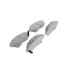Wagner QC562 Disc Brake Pad Set Wagner Brake ThermoQuiet QC562 Ceramic Disc Brake Pad Set