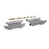 Wagner QC702 Disc Brake Pad Set Wagner Brake ThermoQuiet QC702 Ceramic Disc Brake Pad Set