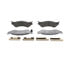 Wagner QC702 Disc Brake Pad Set Wagner Brake ThermoQuiet QC702 Ceramic Disc Brake Pad Set