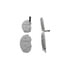 Wagner QC764 Disc Brake Pad Set Wagner Brake ThermoQuiet QC764 Ceramic Disc Brake Pad Set