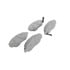 Wagner QC764 Disc Brake Pad Set Wagner Brake ThermoQuiet QC764 Ceramic Disc Brake Pad Set