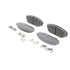 Wagner QC793 Disc Brake Pad Set Wagner Brake ThermoQuiet QC793 Ceramic Disc Brake Pad Set