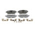 Wagner QC906A Disc Brake Pad Set Wagner Brake ThermoQuiet QC906A Ceramic Disc Brake Pad Set