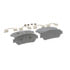 Wagner QC906A Disc Brake Pad Set Wagner Brake ThermoQuiet QC906A Ceramic Disc Brake Pad Set