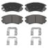 Wagner QC924A Disc Brake Pad Set Wagner Brake ThermoQuiet QC924A Ceramic Disc Brake Pad Set