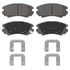 Wagner QC924A Disc Brake Pad Set Wagner Brake ThermoQuiet QC924A Ceramic Disc Brake Pad Set