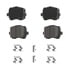 Wagner QC956 Disc Brake Pad Set Wagner Brake ThermoQuiet QC956 Ceramic Disc Brake Pad Set