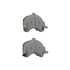 Wagner QC975 Disc Brake Pad Set Wagner Brake ThermoQuiet QC975 Ceramic Disc Brake Pad Set