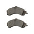 Wagner QC975 Disc Brake Pad Set Wagner Brake ThermoQuiet QC975 Ceramic Disc Brake Pad Set