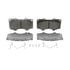 Wagner QC976 Disc Brake Pad Set Wagner Brake ThermoQuiet QC976 Ceramic Disc Brake Pad Set