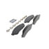 Wagner SX1334 Disc Brake Pad Set Wagner Brake SevereDuty SX1334 Disc Brake Pad Set