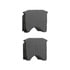 Wagner SX1418 Disc Brake Pad Set Wagner Brake SevereDuty SX1418 Disc Brake Pad Set