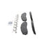 Wagner SX1691 Disc Brake Pad Set Wagner Brake SevereDuty SX1691 Disc Brake Pad Set