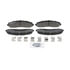 Wagner SX1691 Disc Brake Pad Set Wagner Brake SevereDuty SX1691 Disc Brake Pad Set