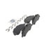 Wagner SX1774 Disc Brake Pad Set Wagner Brake SevereDuty SX1774 Disc Brake Pad Set