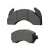 Wagner SX225 Disc Brake Pad Set Wagner Brake SevereDuty SX225 Disc Brake Pad Set