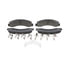 Wagner SX756 Disc Brake Pad Set Wagner Brake SevereDuty SX756 Disc Brake Pad Set