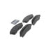 Wagner SX757 Disc Brake Pad Set Wagner Brake SevereDuty SX757 Disc Brake Pad Set