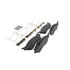 Wagner SX777 Disc Brake Pad Set Wagner Brake SevereDuty SX777 Disc Brake Pad Set