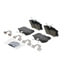 Wagner ZD1017 Disc Brake Pad Set QuickStop Ceramic Disc Brake Pad Set