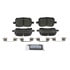 Wagner ZD1028 Disc Brake Pad Set QuickStop Ceramic Disc Brake Pad Set