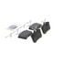 Wagner ZD1017 Disc Brake Pad Set QuickStop Ceramic Disc Brake Pad Set