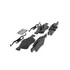 Wagner ZD1047B Disc Brake Pad Set QuickStop Ceramic Disc Brake Pad Set