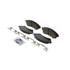 Wagner ZD1075 Disc Brake Pad Set QuickStop Ceramic Disc Brake Pad Set