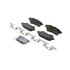 Wagner ZD1101 Disc Brake Pad Set QuickStop Ceramic Disc Brake Pad Set
