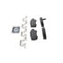Wagner ZD1101 Disc Brake Pad Set QuickStop Ceramic Disc Brake Pad Set