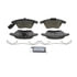 Wagner ZD1107 Disc Brake Pad Set QuickStop Ceramic Disc Brake Pad Set